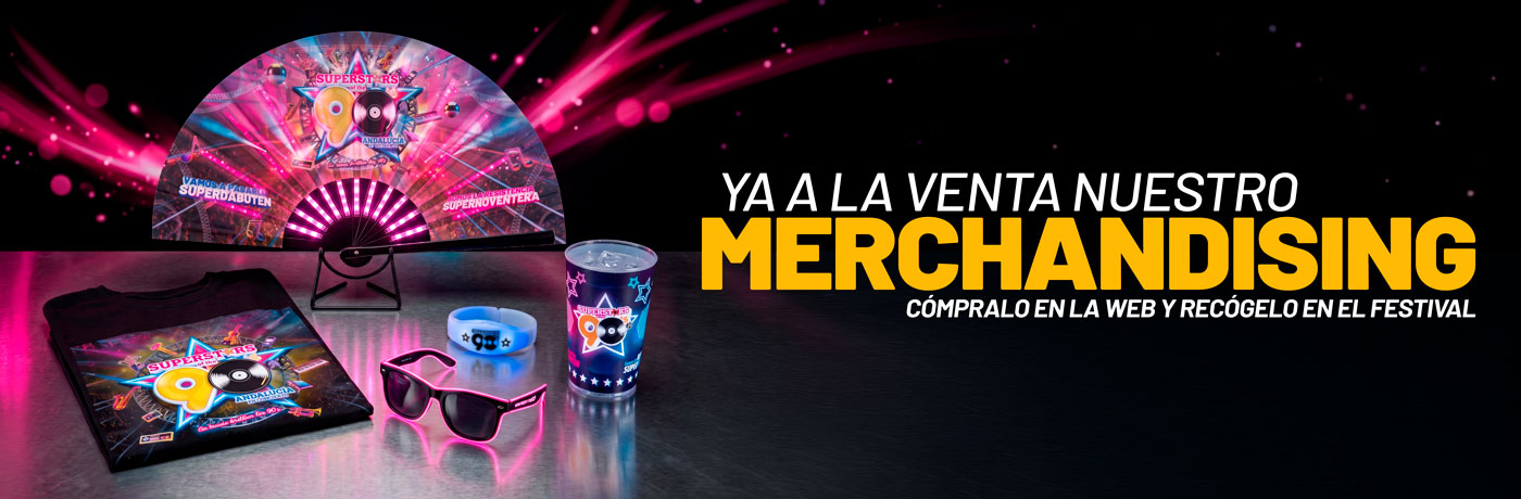 Merchandising SuperStars of the 90's